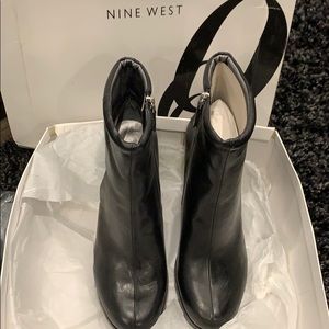 Nine West wedge booties